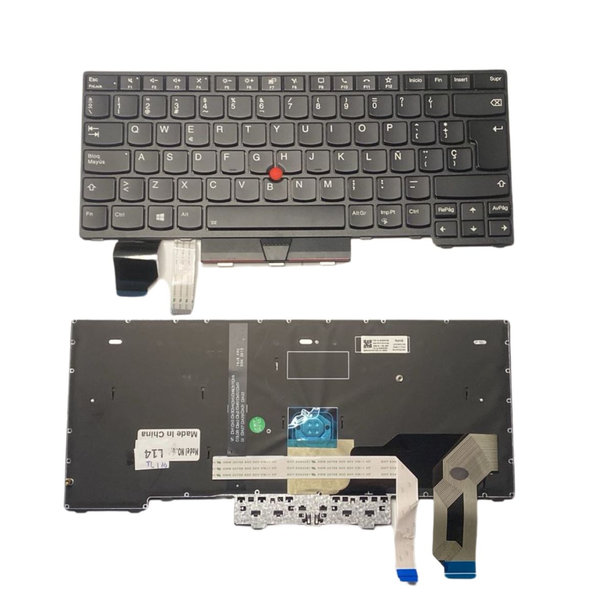 tl116 Teclado Lenovo Ibm Thinkpad L14 Gen 1 Gen 2 Español Negro - Imagen 1
