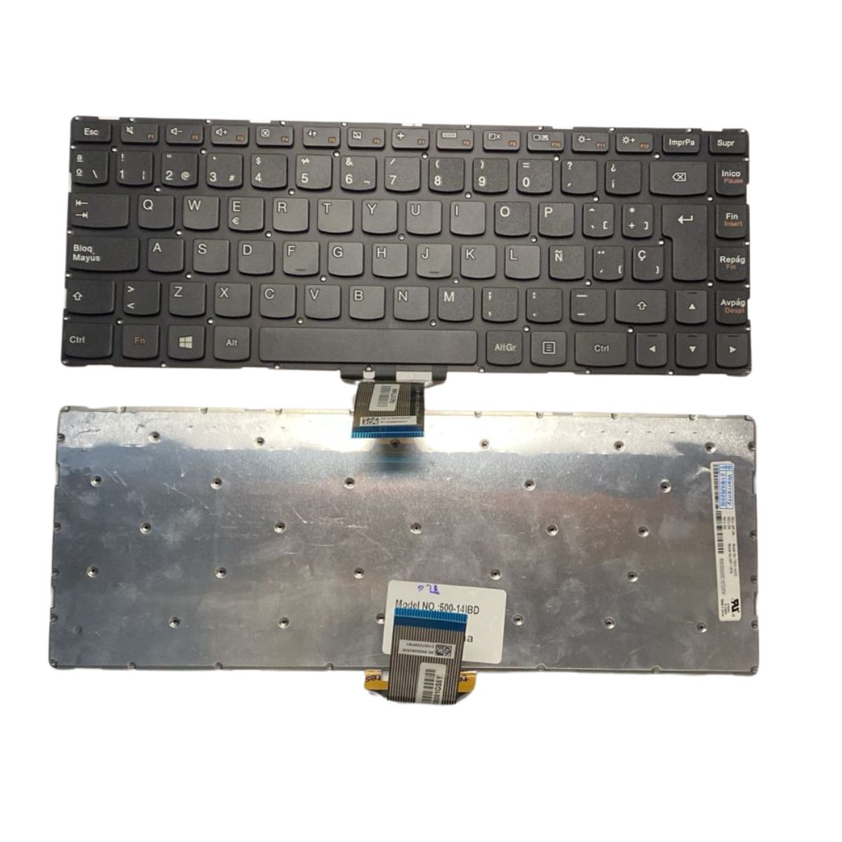 tl6 Teclado Lenovo Yoga 500-14ibd 500-14ihw 500-14acl - Imagen 1