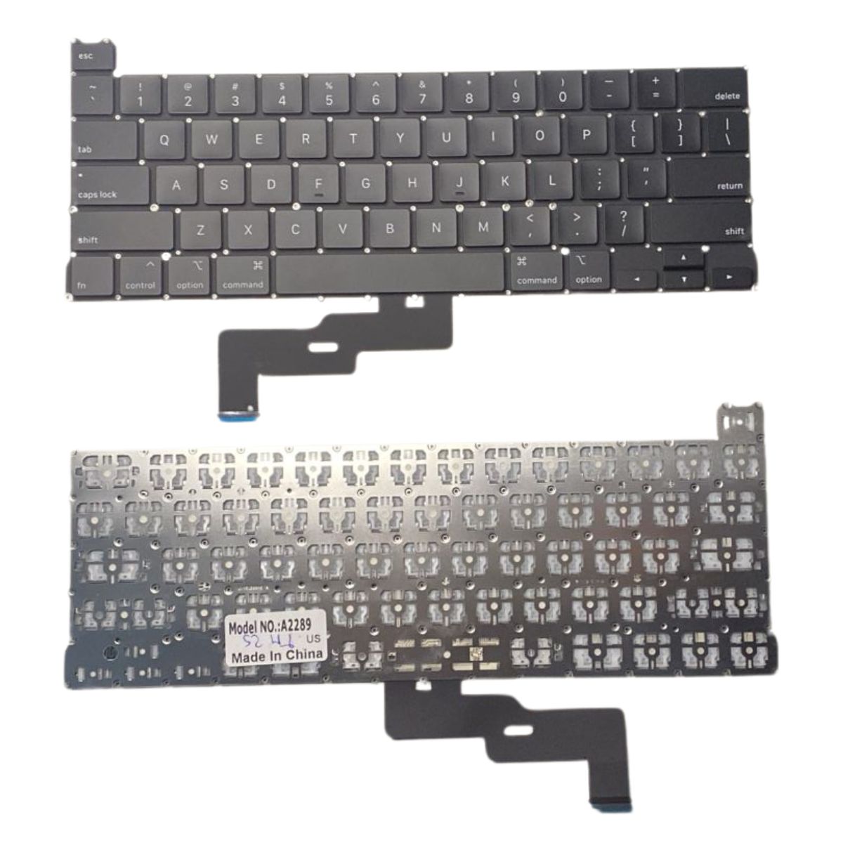 TM25 Teclado Apple Macbook Pro Retina 13 A2289 2020 Emc 345 Us Negro Inglés - Imagen 1
