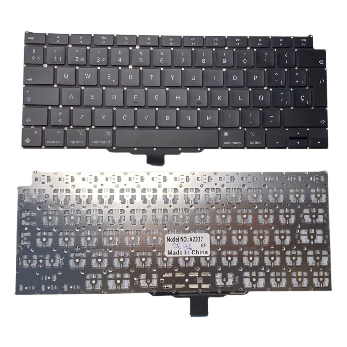 TM32 Teclado Apple Macbook Air 13 M1 A2337 2020 Español Negro - Imagen 1
