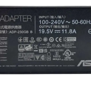 Cargador Asus MSI Toshiba Chicony Original 230w 19,5V 11,8A (5,5X2,5A)